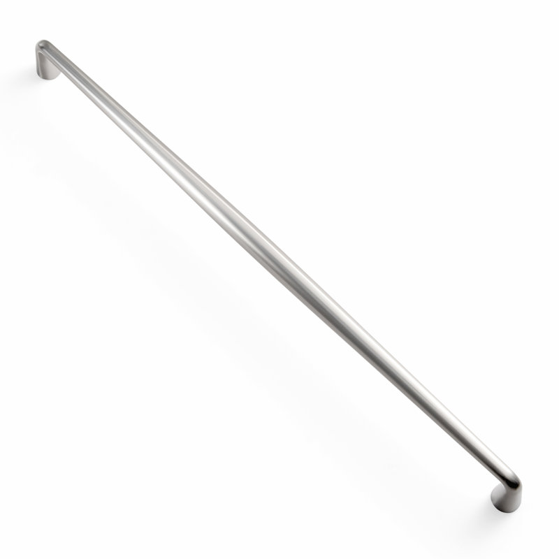 Emballage groupé de poignées barres centrales, Nickel satiné, 12 3/5"