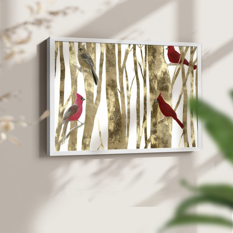 Art de Noël - Lxxvi - reproduction encadrée, H 22 po x l 28 po, Blanc