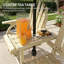 Banc de jardin stable en bois, banc de jardin 2 places-17176242
