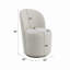 Chaise d'appoint Beige Boucle (ensemble de 2)