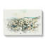 Athens Skyline in Greece in Abstract - Wrapped Canvas-55312599