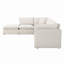Canapé modulaire avec repose-pieds 125,5 po Brinsley-768528028