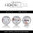 Hookless Full Length PEVA Shower Curtain with Flex-On Rings, 71 In Wide x 74 In Long, Frost-88967274