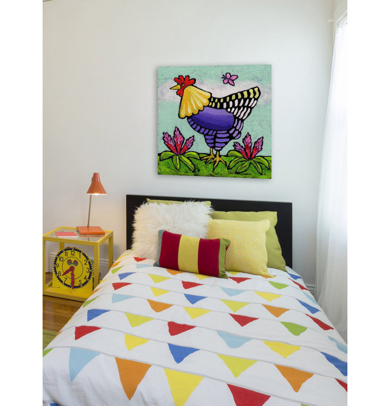 Janet Nelson - Wrapped Canvas Painting, 101cm H x 101cm W x 3.81cm D