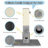 Khanh 31 " H Cat Scratching Post