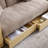 Convertible Sleeper Sofa with Ample Storage-543178765