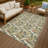 Machine Washable Indoor/Outdoor Chantille ACN2454 Casual Rug-855965321-855965313