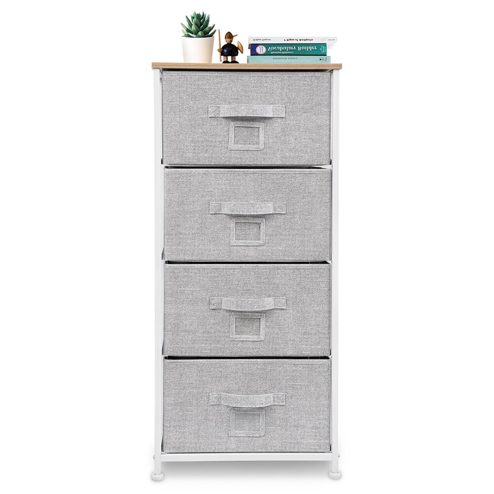 Rebrilliant Luzerne 4 Drawer Storage Drawer & Reviews | Wayfair