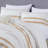 Boho Striped Soft Textured Clip Jacquard Comforter Set-363340787