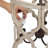 Gatlin 3 - Light Lantern Drum Farmhouse Dining Room Chandelier UL Certified