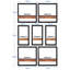 McSwain 7 Piece Bracket Shelf-1799364167