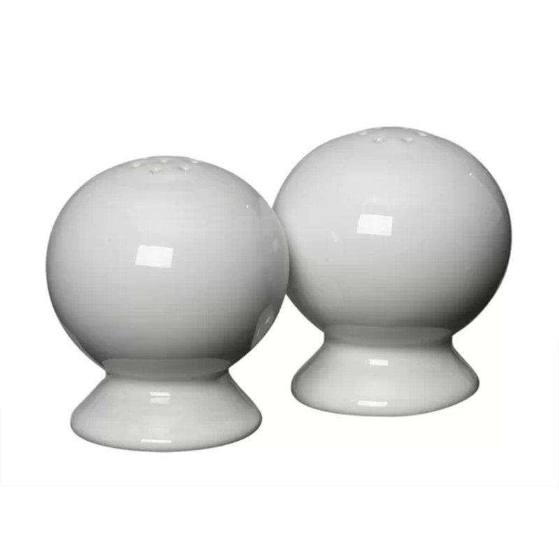 Ensemble salière et poivrière Fiesta, Blanc