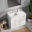 Meuble-lavabo simple avec plateau en quartz Disar-122120494-122120491