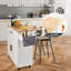 Solid Wood Top Kitchen Island