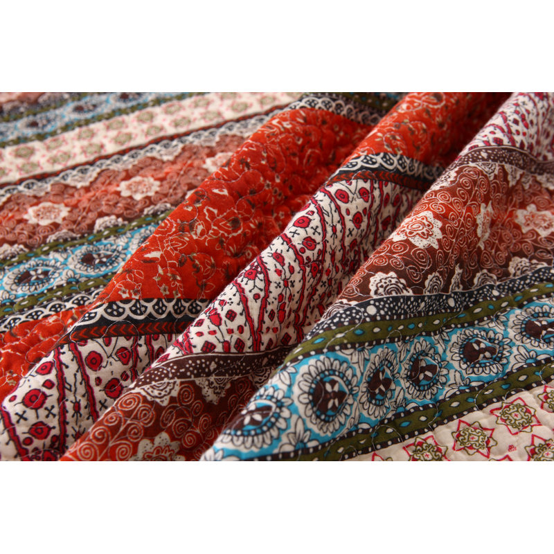Ensemble de couette 3 pièces en microfibre, couvre-lit fleuri toutes saisons