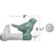 Tringle à rideaux simple réglable Kolb-1896707080-1896707083
