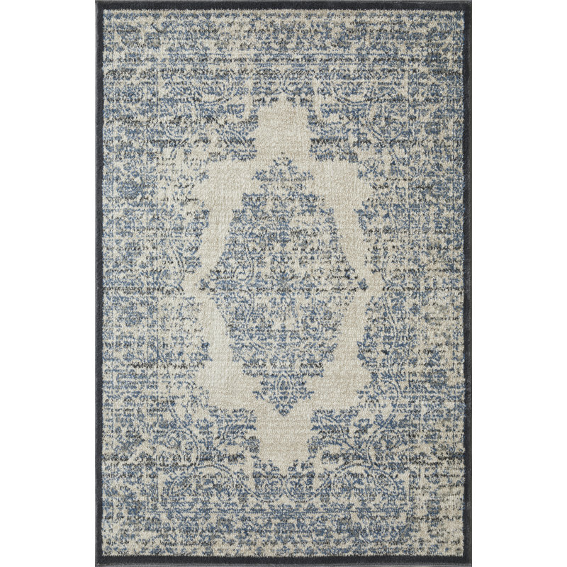Oriental Indoor Rug, Rectangle 4' x 6'