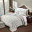 Rylee 100% Cotton Premium Chenille Bedspread Set Soft & Breathable Floral Design Machine Washable, Luxurious All Season Comfort Bedding Set-78621350-78621354