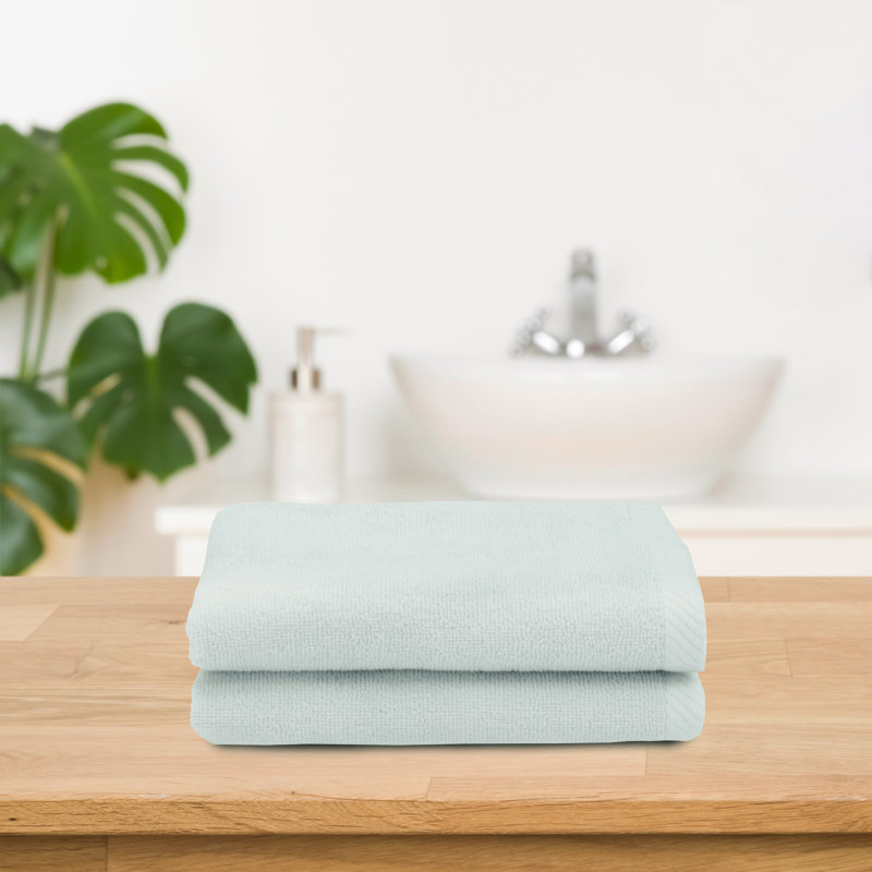  Essuie-mains en coton turc, Aqua, 2