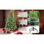 Arbre de Noël classique de 7,5 pi avec 2155 extrémités en PE + PVC - branches articulées réalistes, assemblage facile, support en métal stable, aspect naturel pour la décoration des Fêtes-117672170