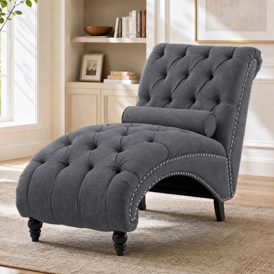 Chaise de lecture 50 po rembourrée et ergonomique