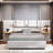 Upholstered Platform Bed With Two Bedside Pillows, Storage Shelves, Two Outlets And USB-1678111603-1678111602