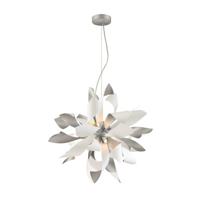 Hewson 6 - Light Dimmable Tiered Chandelier