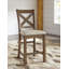 Tabouret de comptoir 24,5 po Hannalise