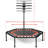 Vivora Hexagon Fitness Trampoline with Handlebar-58649645