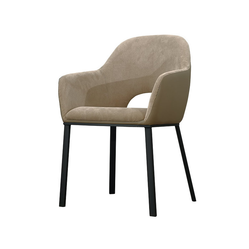 Anadarko 47cm H Upholstered Metal Armchair
