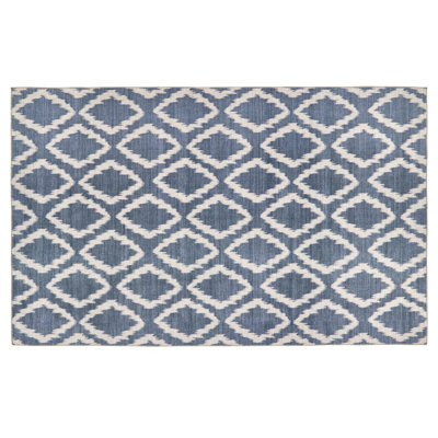 Ascutney Geometric Chenille Area Rug