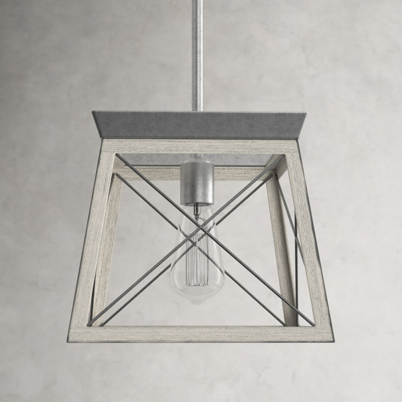 Soleil 1 - Light Single Pendant, Brushed Nickel