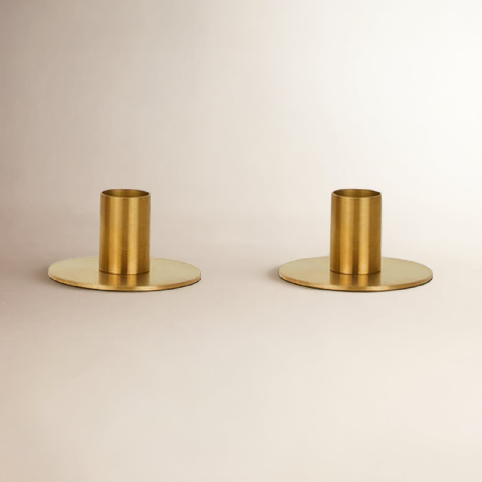 Essential Candlestick Holder, Brass