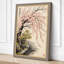 Blossoms Over Mist Japandi - Wrapped Canvas-576517665-576517692