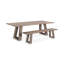 Banc en bois massif Mathias