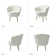 Hendrix Velvet Barrel Chair