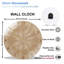 Horloge murale 12 po en bois
