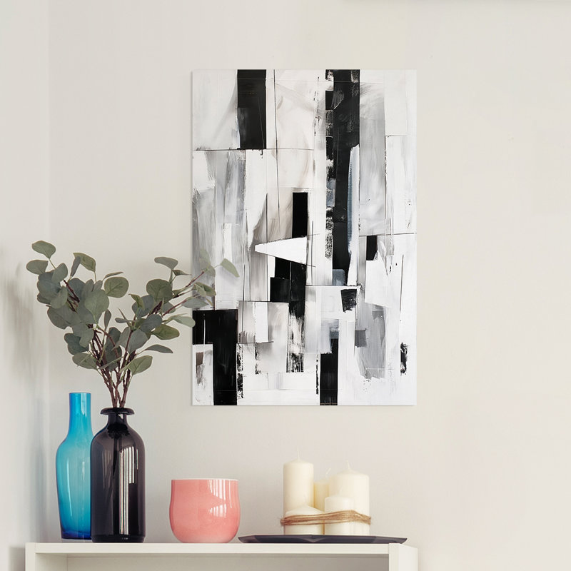 ABSTRACT Series XL - Impression sur toile seulement - NON-CADRE, 60" H x 40" W