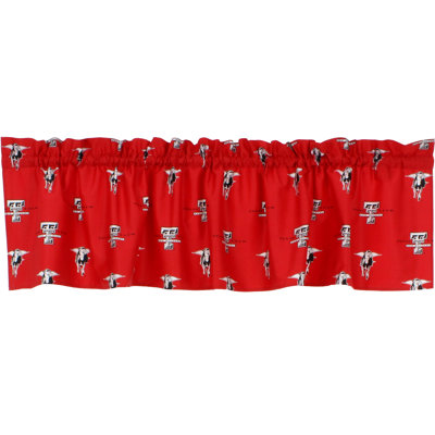 NCAA Tailored Window Valance