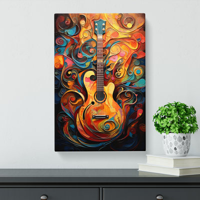 Guitar Tachisme - Print