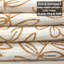 Ensemble de 6 essuie-mains en tissu de coton à motif floral