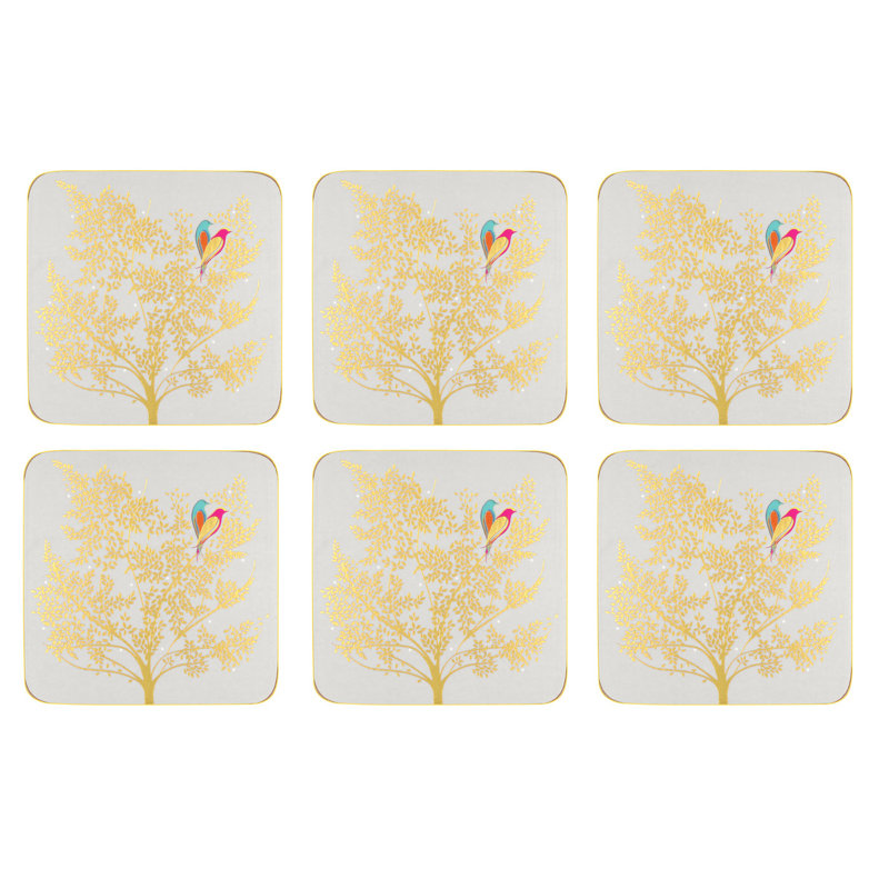 Sara Miller Chelsea Pimpernel Sm Chelsea Coasters 4"X 4"