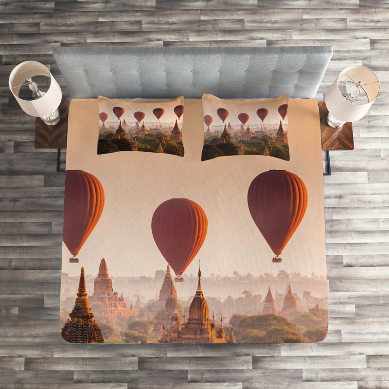 Modern & Contemporary Polyester Coverlet