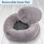 Lit pour animal de compagnie en mousse à mémoire de forme avec housse lavable amovible et fond antidérapant PETMAKER-101054460-126450969