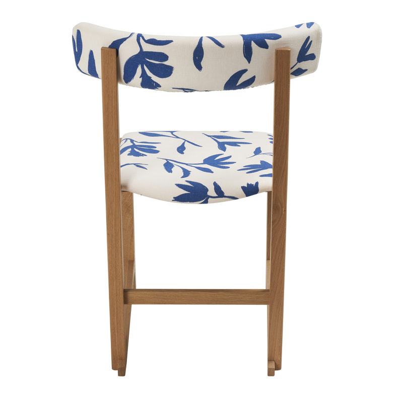 Mokki Dining Chair, Black/White Geometric