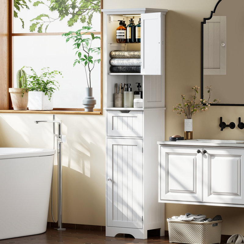Freestanding Linen Cabinet