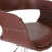 Modern American Traditional Round With Padded Back, Skin - Seat, Faux Leather 360 Swivel, High Density Sponge, Adjustable Height, Upholstery, Dining Room