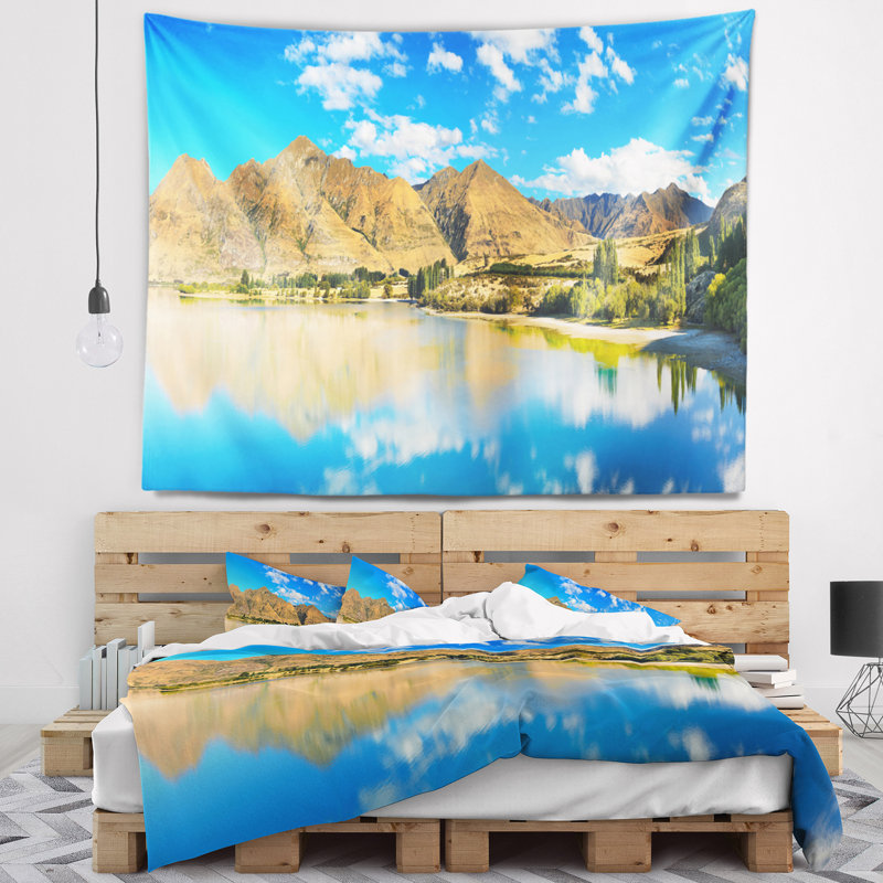 Photographie de paysage wanaka lake tapestry, H 50 po x l 60 po