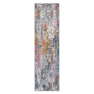 Dionta Abstract Performance Area Rug