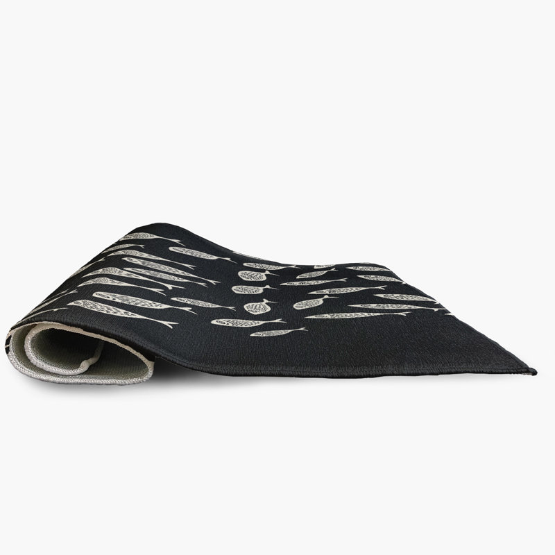 Marienville Chenille Animal Print Indoor / Outdoor Rug, Rectangle 4' x 6'